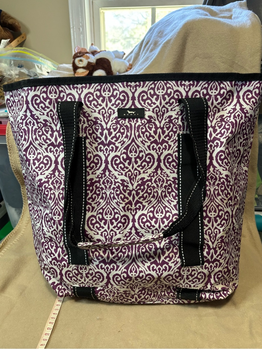 Scout Tote Zipped BagFit Kit Rule Of Plum VGUC